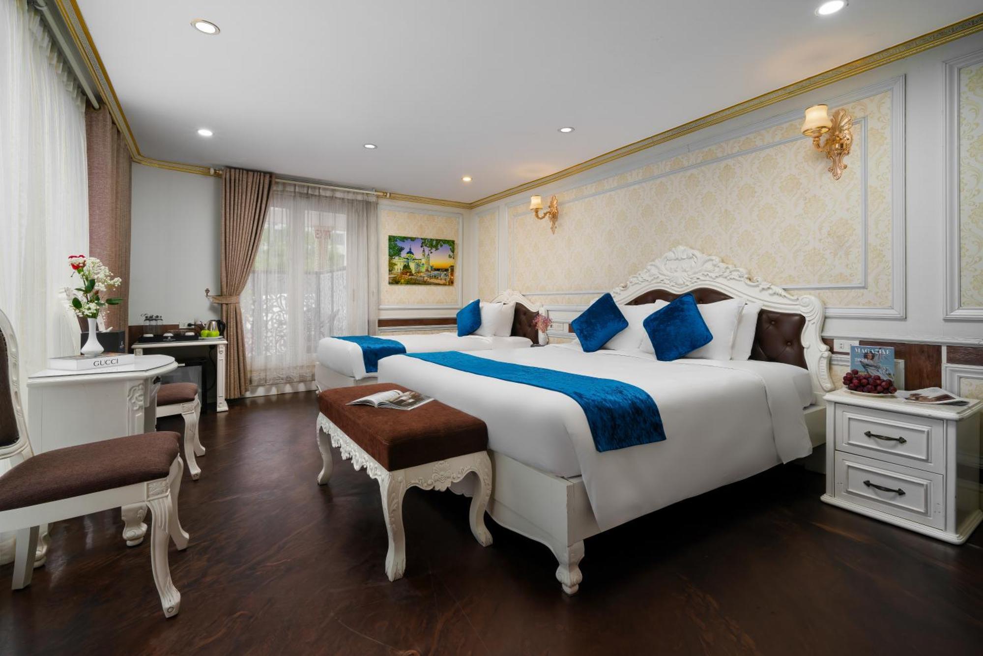 Halong Aquamarine Royal Cruise Hotel Hạ Long-öböl Kültér fotó